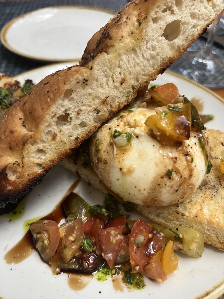 1864 Burrata Appetizer St John USVI