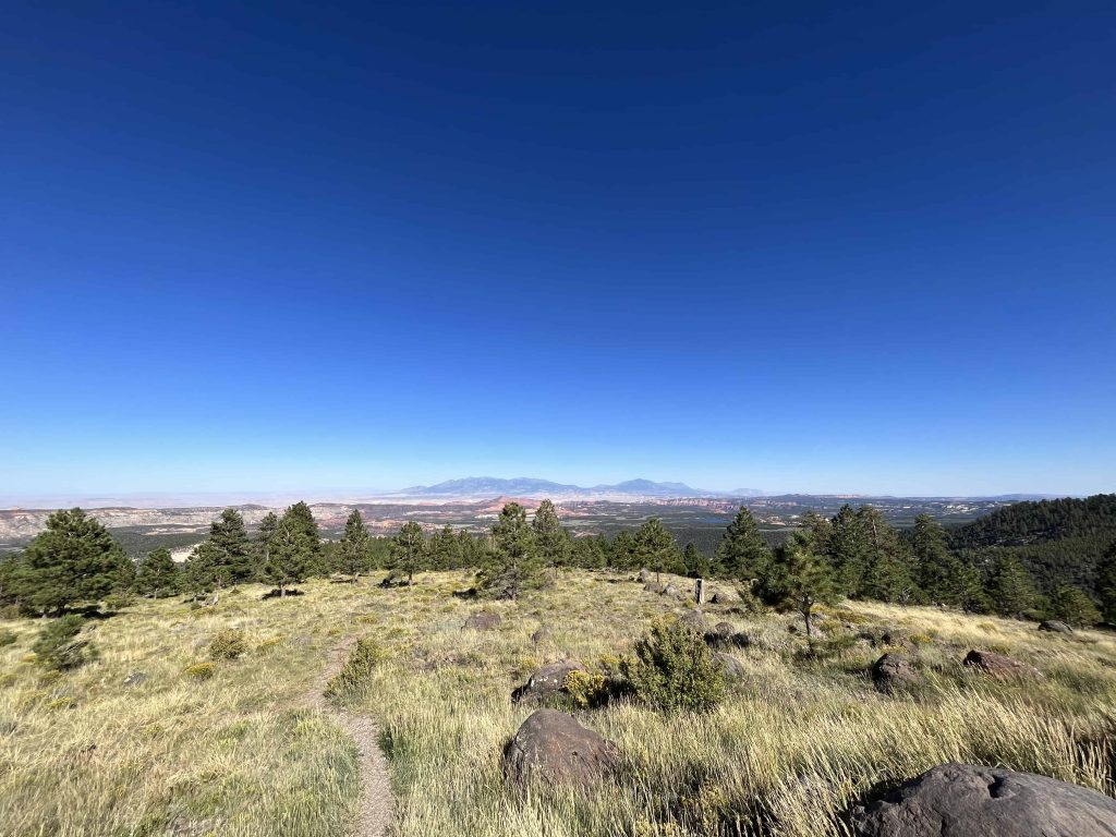 Lookout point in Dixie National Forest Utah