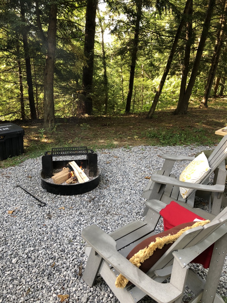 Outdoor Space Set Up Getaway