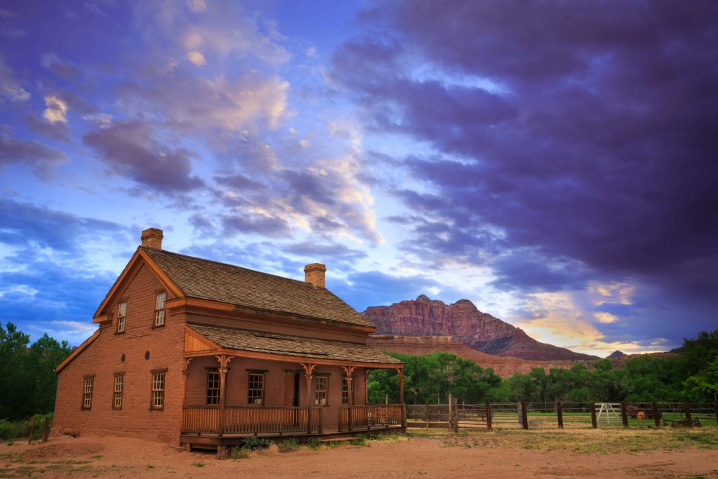 Grafton ghost town in Utah