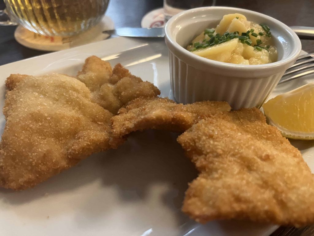 Schnitzel in Vienna