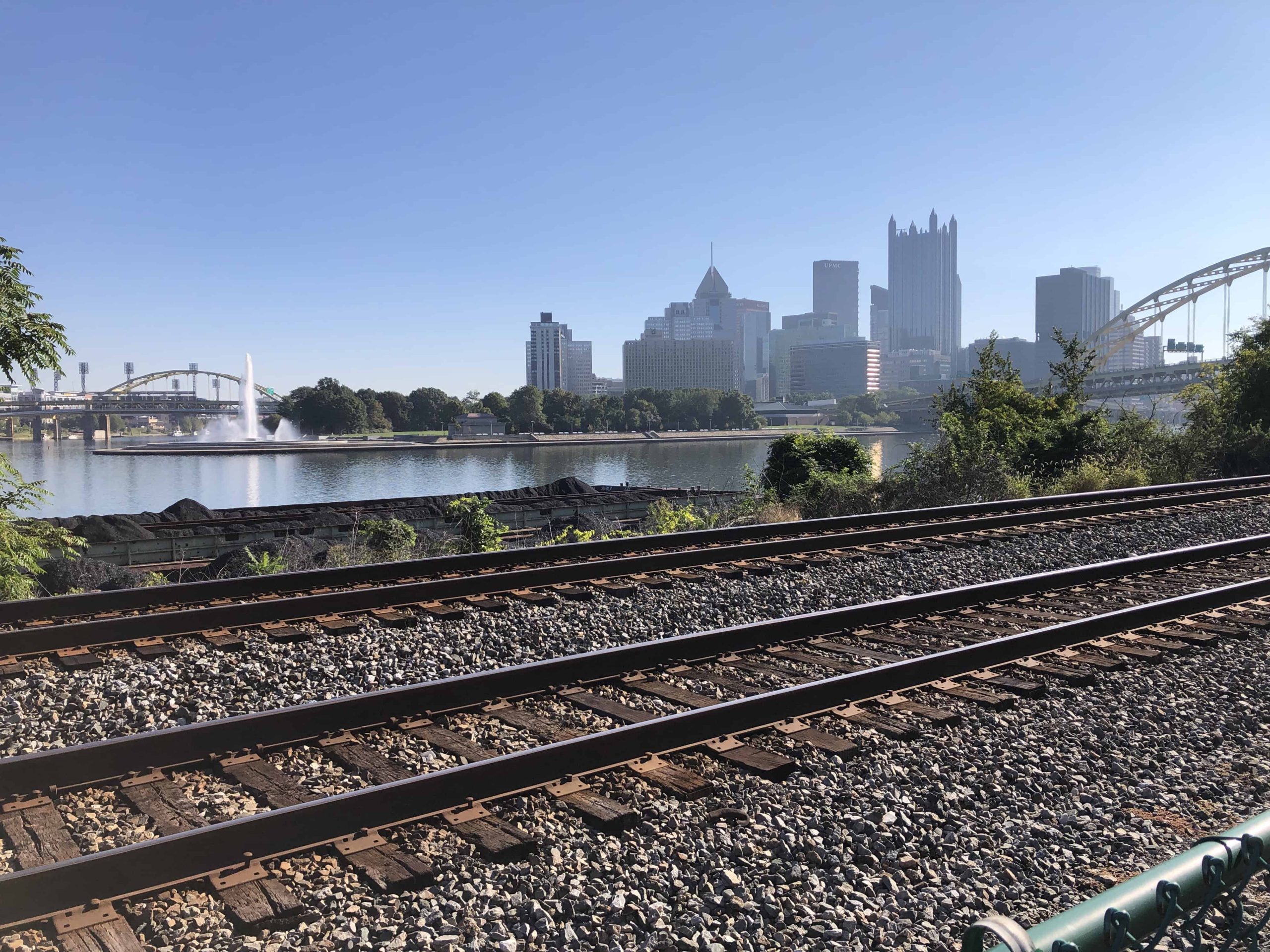 South Side Trail, part of the Three Rivers Heritage Trail, one of Pittsburghs top rails-to-trails rides.