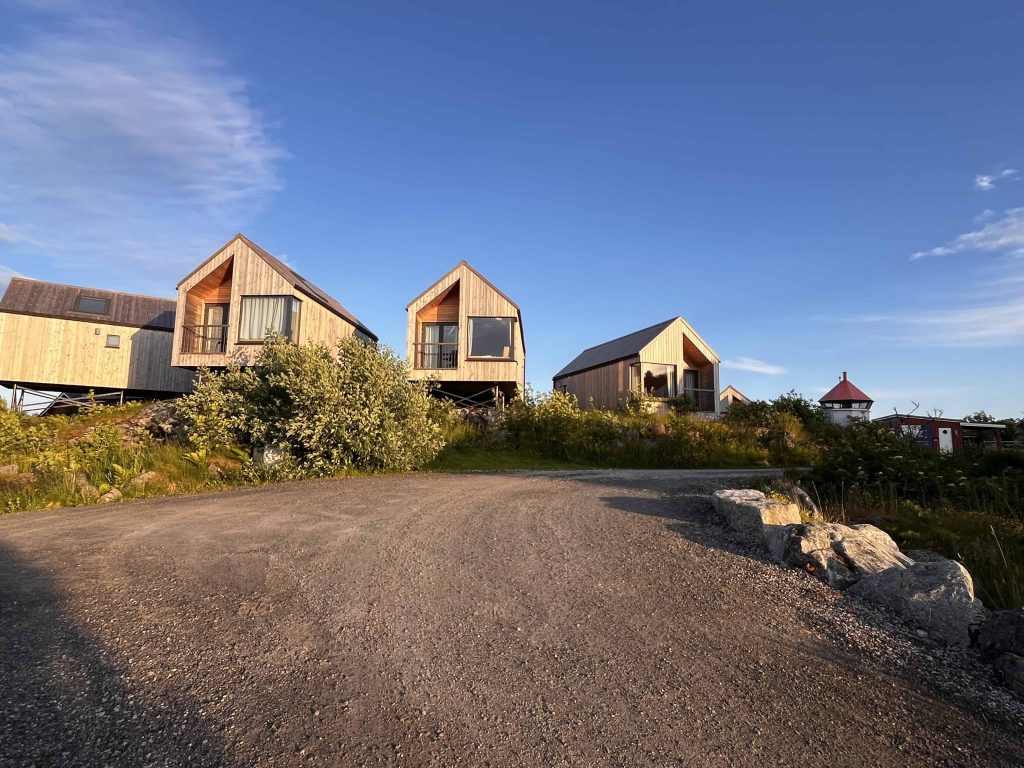 Hattvika Lodge near Ballstad in the Lofoten Islands.